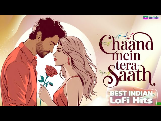 Chaand Mein Tera Saath 😍 Romantic Lofi Hits Playlist for Dreamy Moments #mindrelaxmashup