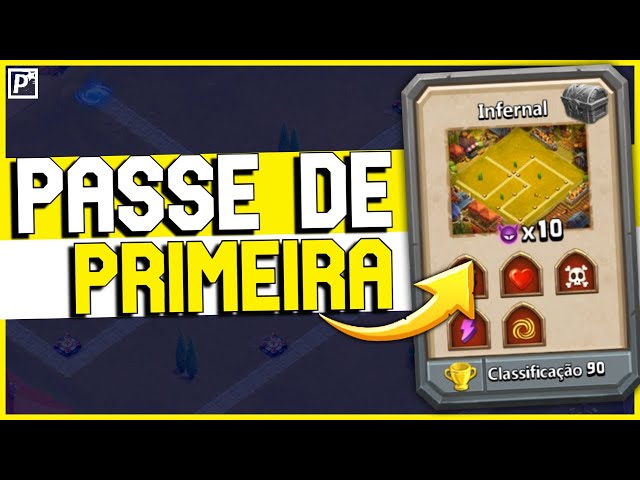 MELHOR TIME FREE PARA O EVENTO LINHA DE DEFESA - CASTLE CLASH