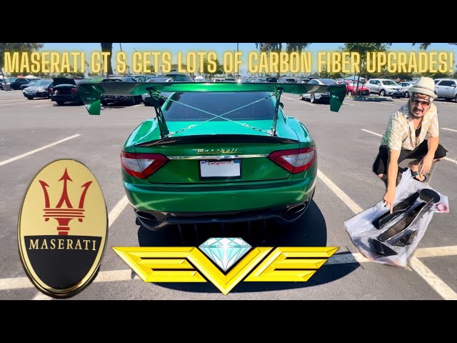 MASERATI GT S GETS LOTS OF CARBON FIBER UPGRADES!