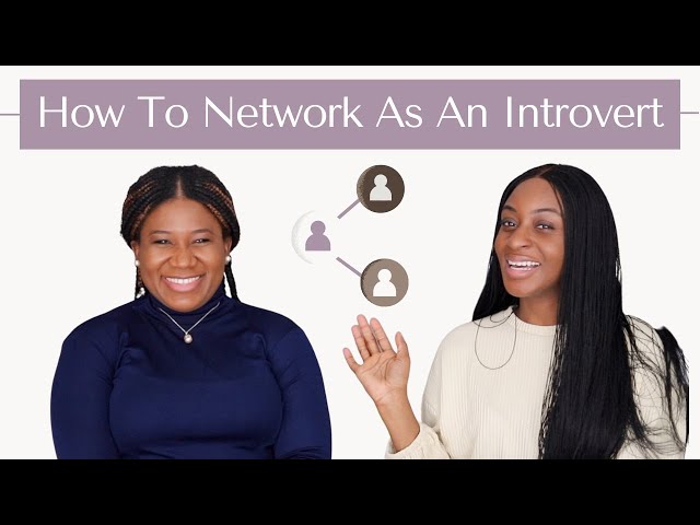 How To Network As A Shy, Introverted Person! 😅 | What do you even say while networking?! Part 1