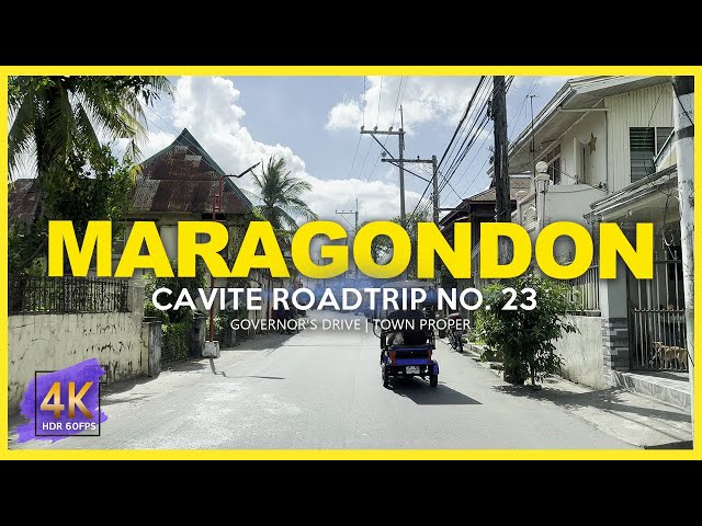 MARAGONDON Cavite Road Trip No. 23 | The Historic Town & Wildlife Sanctuary | 4K Driving Tour