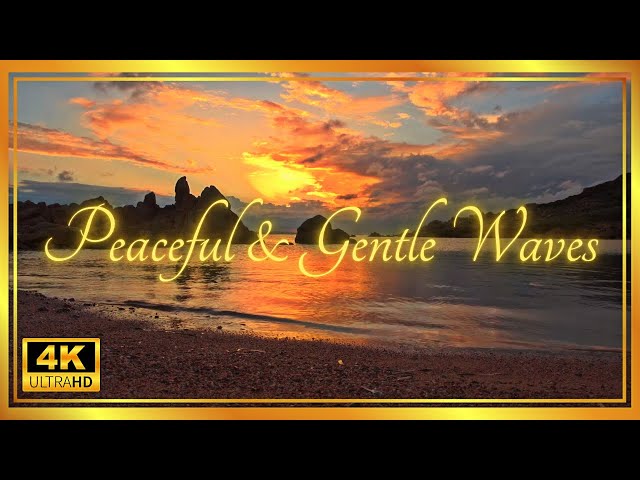 15 Minutes of Pure Relaxation: Gentle Waves, Sunset & Soothing Ocean Sounds in 4K