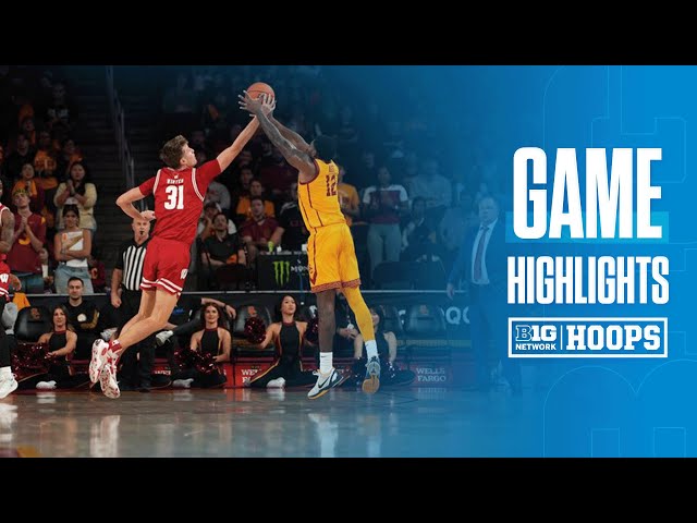 USC at Wisconsin | Highlights | Big Ten Men's Basketball | 01/18/2025