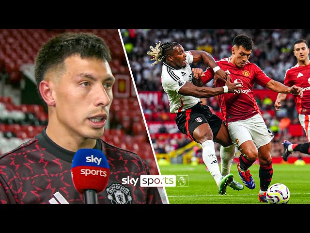 "I know I'm not tall, but I will win" 😤 | Lisandro Martinez reacts to Man United win!