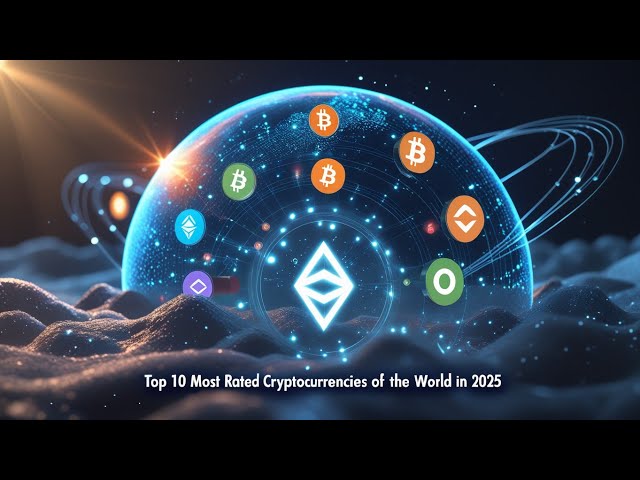 Top 10 Most Rated Crypto Currencies In The World 2025