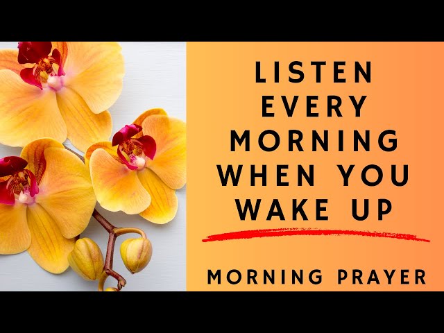 Powerful 4-Minute Morning Prayer to Start Your Day with God | Morning Prayer