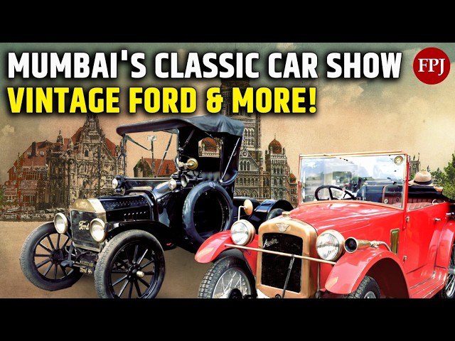 Largest Vintage Rolls Royce Gathering in Mumbai, India | VCCCI Vintage Car Fiesta 2025 | Super Cars|