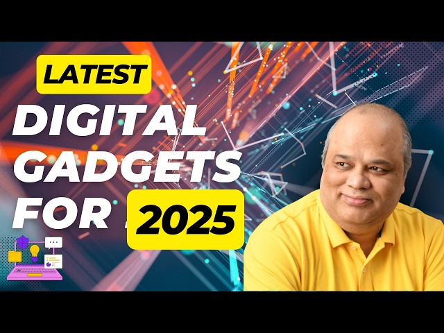 digital gadgets for 2025 |cool gadgets |new gadgets from CES 2025 |Smart Gadgets for your daily need