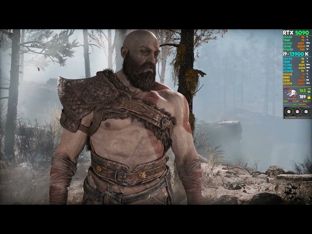 RTX 5090 God of War Gameplay