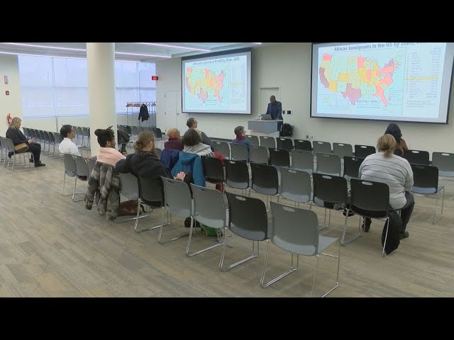 Toledo library celebrates Black History Month with lecture on African immigration