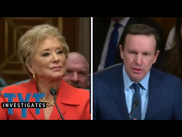 Chris Murphy Was Baffled Over Linda McMahon's "CHILLING" Non-Answer