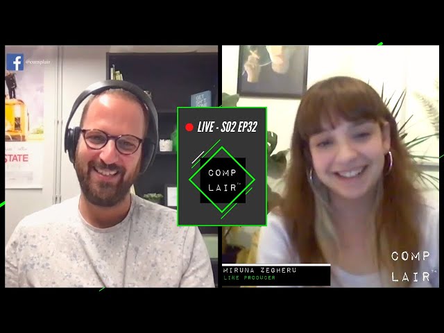 Comp Lair Live #32 | Guest: Miruna Zegheru, Line Producer | Tech Corner: Minus/Plus Precomps