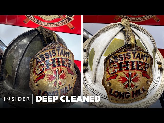 How Soot-Stained Firefighter Suits Are Deep Cleaned | Deep Cleaned | Insider