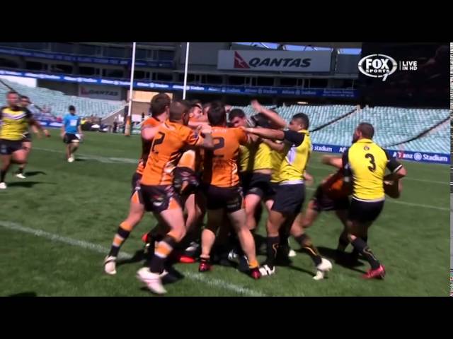 Ron Massey Cup Grand Final 2014 Fight