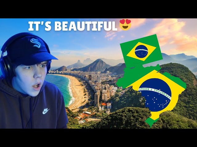 AMERICAN Learns about Brazilian Geography!!