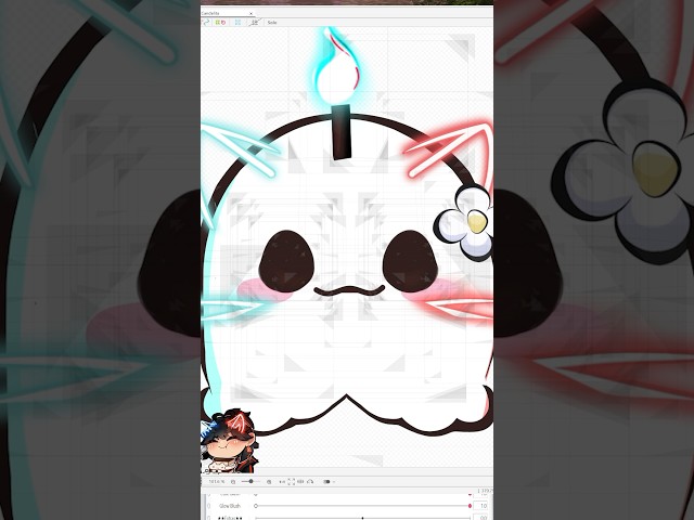 👻🐱 Who is this diva #vtuber #live2d #l2d