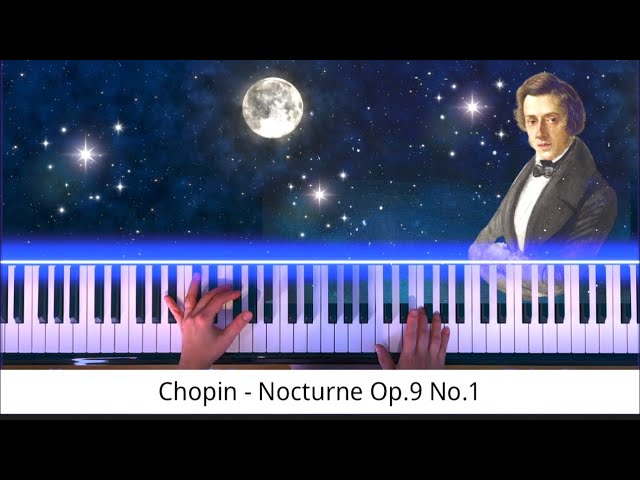 F. Chopin - Nocturne Op. 9 No. 1 in B flat minor (Piano Tutorial)