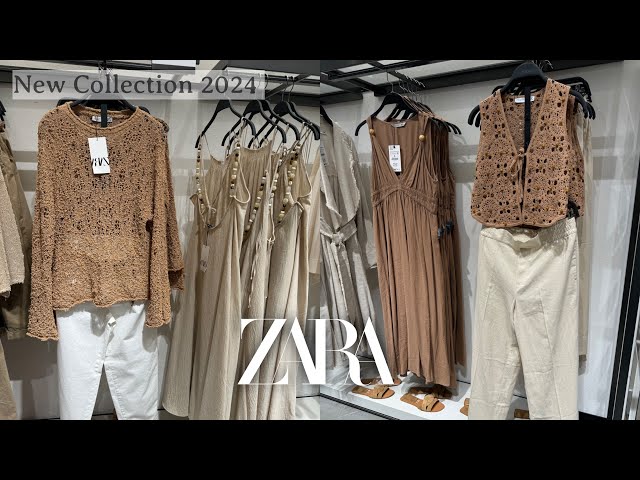 💓ZARA WOMEN’S NEW💘SUMMER COLLECTION JUNE 2024 / NEW IN ZARA HAUL 2024💋🏝️