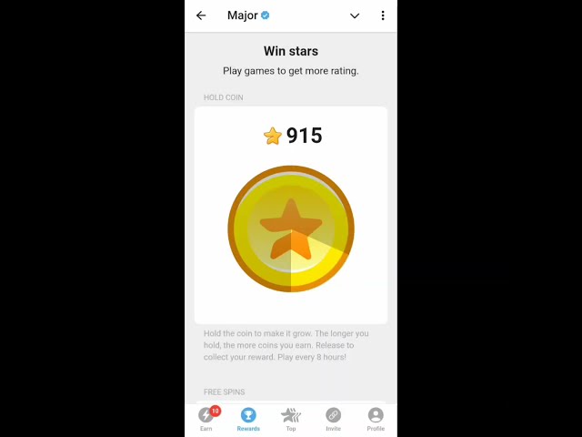 Major Telegram Star | How to Earn MoneyFrom Major Star | Online Income