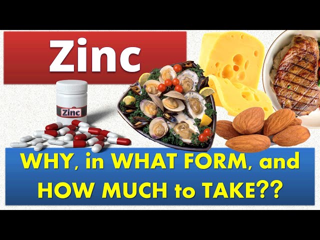 Zinc: Required Amounts, Health Benefits and Deficiency, Problems Caused by Excessive Intake