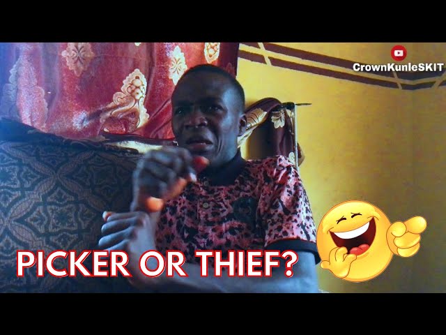 WHEN YOU SEE MONEY IN THE LIVING ROOM || CrownKunleSKIT