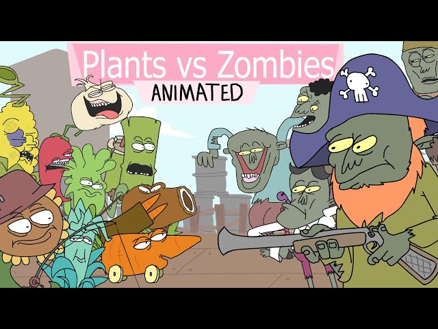 PLANTS VS ZOMBIE: PIRATE INVASION (ANIMATED)