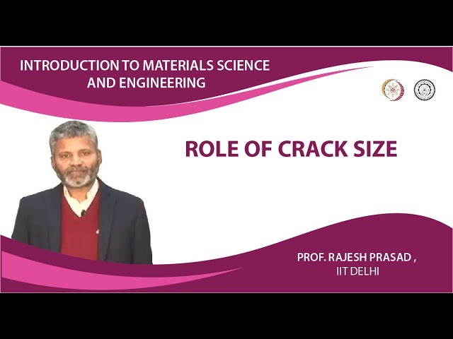 Role of Crack Size