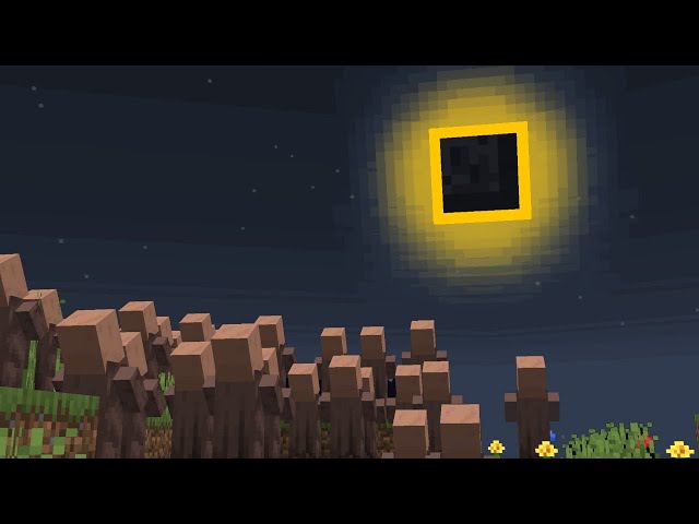 Solar Eclipse in Minecraft