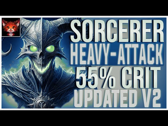 Eso Sorcerer Build | One Bar | 55% Crit | U44 | Updated V2