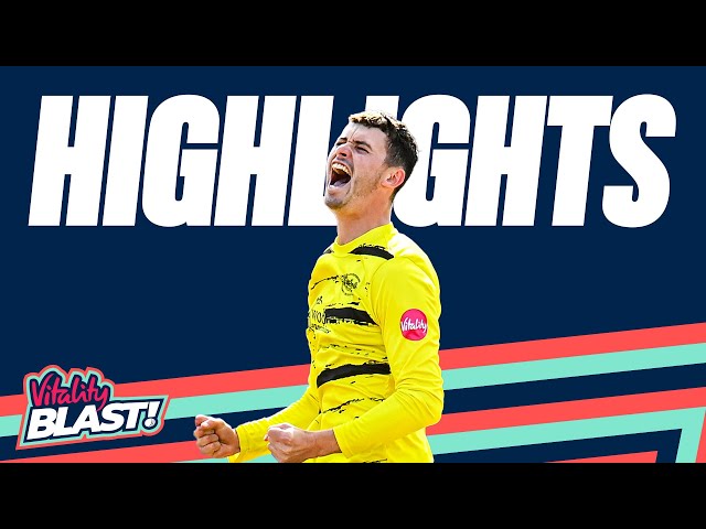 Superb Team Bowling Display! | Gloucestershire v Sussex - Highlights | Vitality Blast 2024