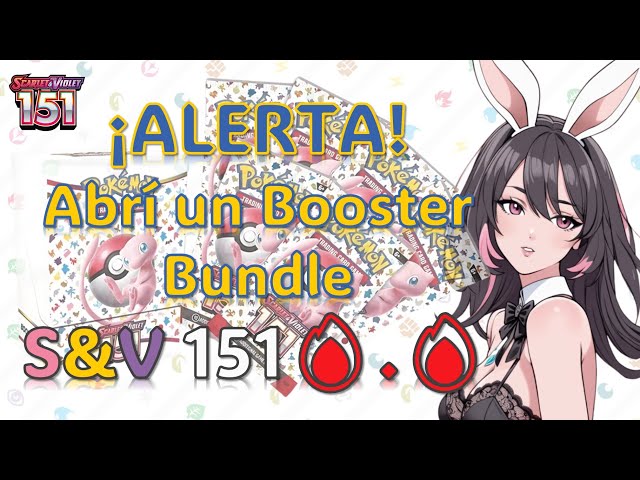 ¡Unboxing del Booster Bundle de Pokémon Scarlet & Violet 151!🎁¡Sobres increíbles!✨