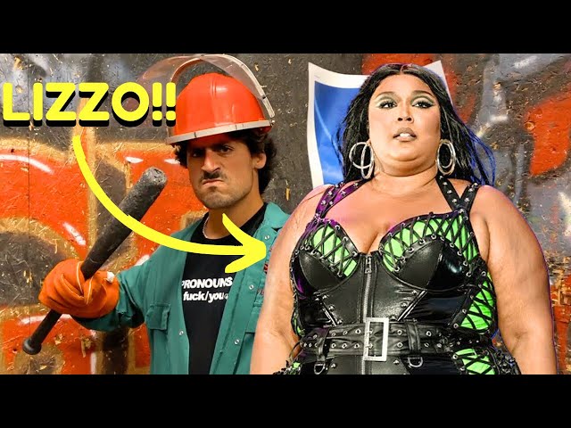 I BROUGHT LIZZO TO A RAGE ROOM !!! - VLOG #23