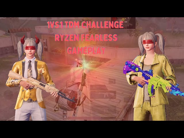 BGMI TDM Match - Ryzen Fearless Gameplay! #bgmilivecustomroomtdm1v1 #1vs1tdmchallenge #ryzentdm