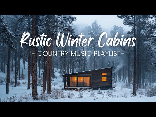 Rustic Winter Cabins | Country Music for Snowy Days