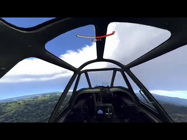 7 kills in an A6M5 Zero single Combat Flight in VR Flight Simulator War Thunder 4k VR180