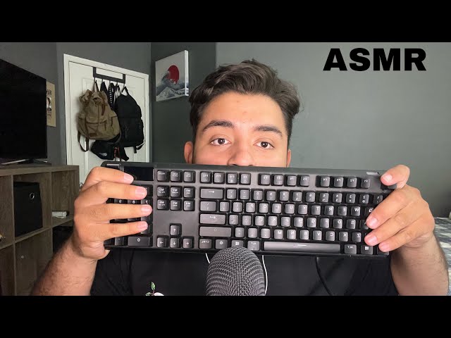 you are my keyboard POV ASMR ⌨️🎙️