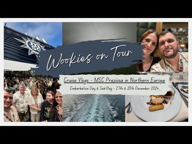 MSC Preziosa Northern Europe Cruise - Embarkation Day | Cruise Vlog Day 1