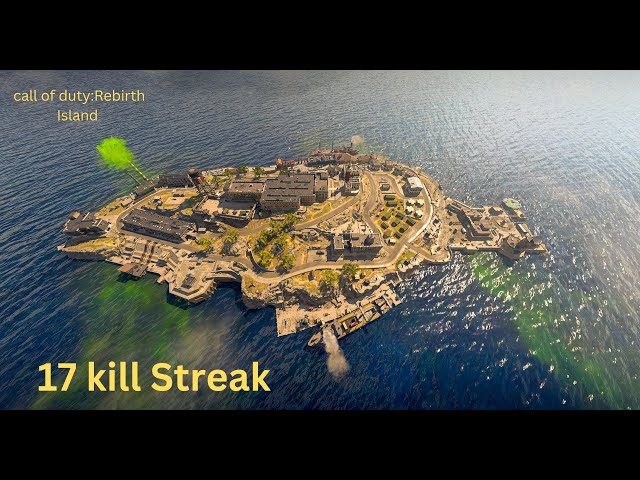 🔥☣️Call Of Duty Rebirth island - 17 Kill Streak Win -☢️🔥