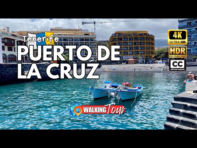 Discover Puerto de La Cruz [Tenerife 🇮🇨] 4K HDR 60fps Walking Tour