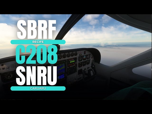 [LIVE] FLIGTH SIMULATOR  - GUARARAPES ✈️ CARUARU C208B IFR IVAO #msfs2020 #xplane  #simulator 2024