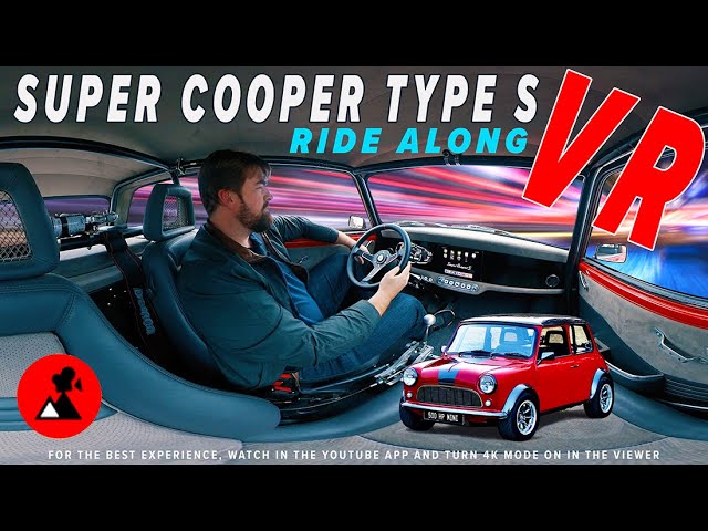 VR Ride along in the 500 WHP Super Cooper Type S 4K