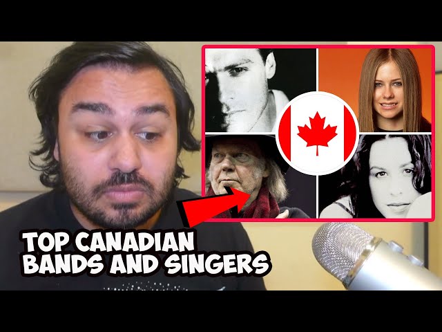 British Reaction To TOP CANADIAN BANDS & SINGERS 🇨🇦 (Canadian Music)