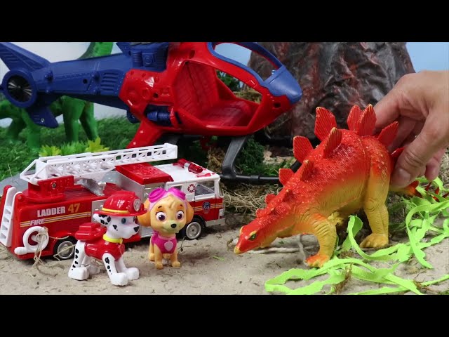 PAW Patrol Dinosaur Rescue! 🦖🚁🚒