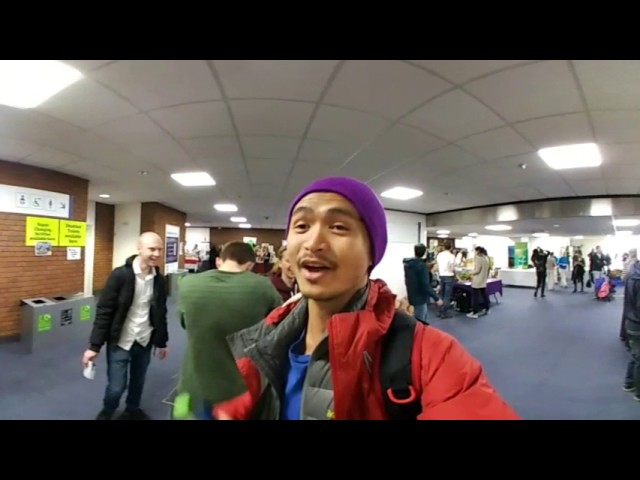 Life in 360 - Snippets from Brighton Part 5 - VegFestUK ground floor walk around