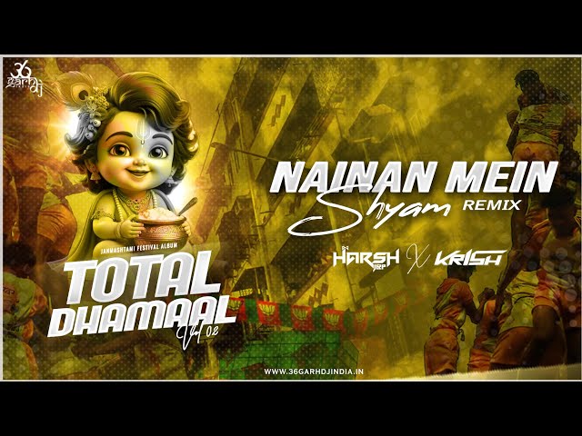 Nainan mein Shyam | Sanatana Sankirtan | 150 Remix | Dj Harsh Jbp Krish Dewangan