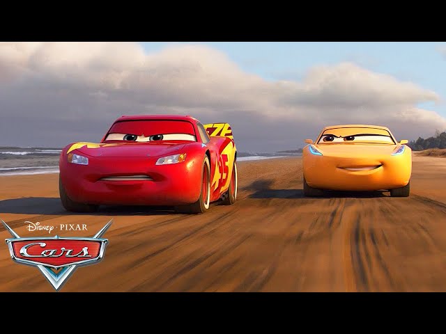 Racing by the Ocean! | Pixar Cars