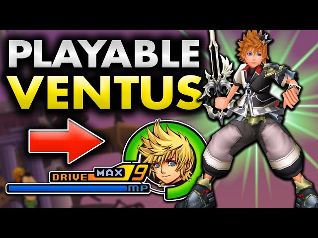 Kingdom Hearts 2 Fully Playable Ventus Overhaul is GREAT!