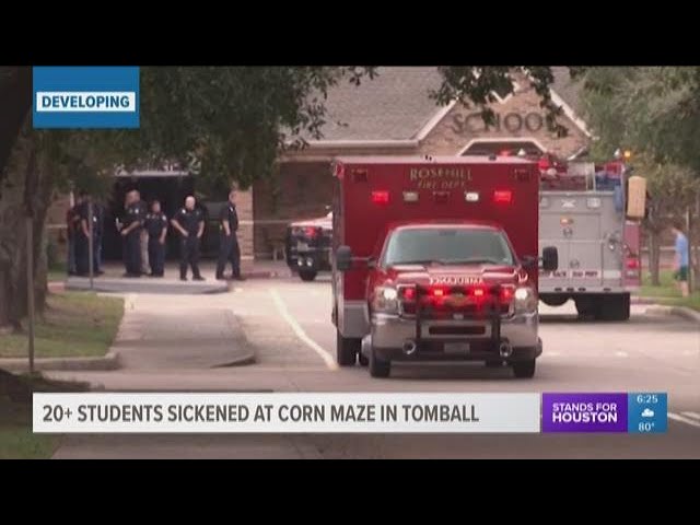 More than 20 Salem Lutheran students sickened at corn maze in Tomball