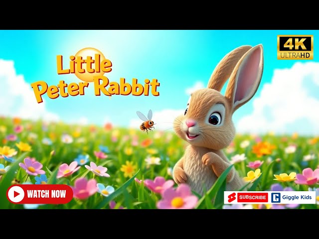 🐰🎶 Little Peter Rabbit – Fun 3D Animated Nursery Rhyme for Kids! 🎵