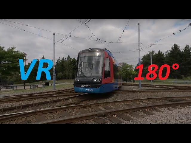 VR180° A quick video of a turning Supertram